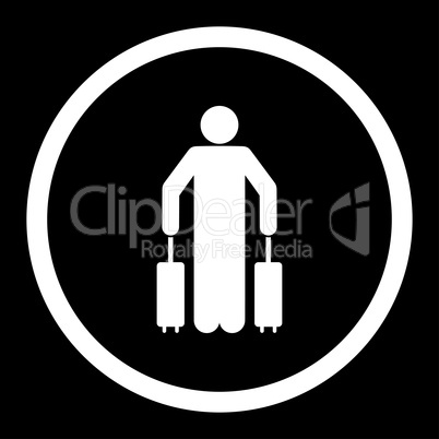 Passenger baggage icon