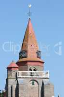 roter Kirchturm   Bell Tower