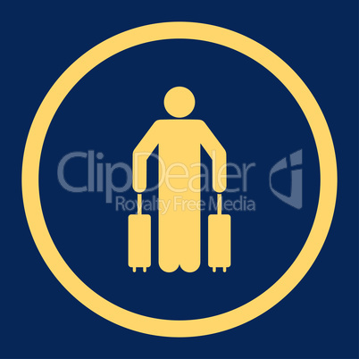 Passenger baggage icon