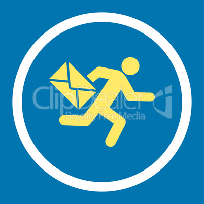 Mail courier icon