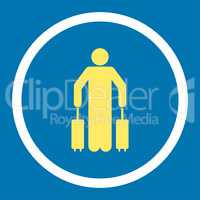Passenger baggage icon
