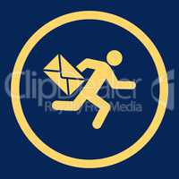 Mail courier icon