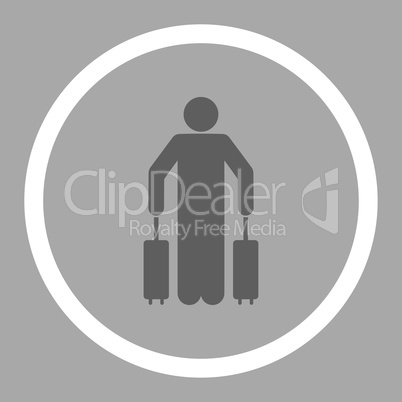 Passenger baggage icon