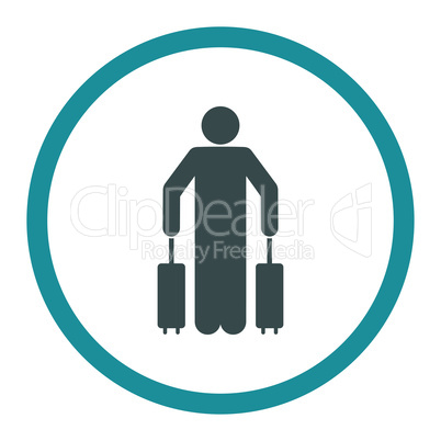 Passenger baggage icon