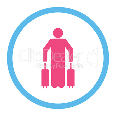 Passenger baggage icon