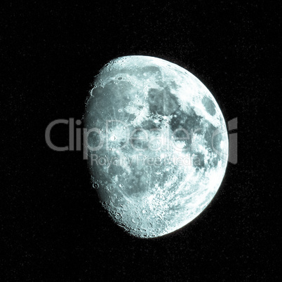 Gibbous moon