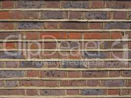 Red brick wall background