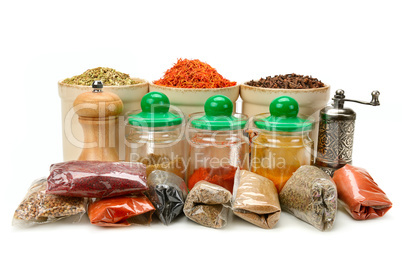 Collection dry spices