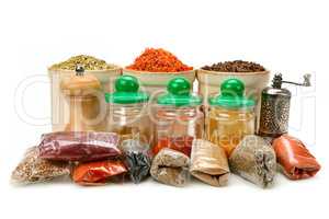 Collection dry spices