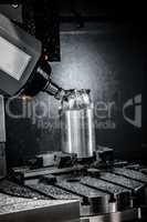 Metalworking CNC milling machine.