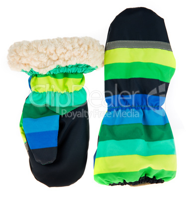 Children's autumn-winter mittens Children's autumn-winter mittens