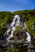Bratlandsdalen waterfall