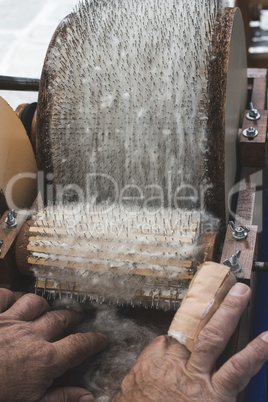 Processing of wool