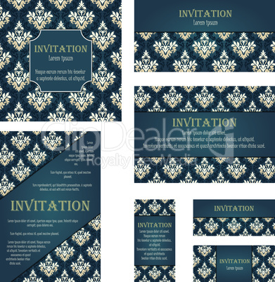 Set of Invitation Cards