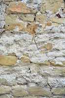 decayed multilayered wall