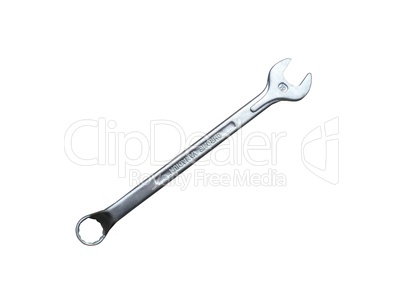 Metallic wrench