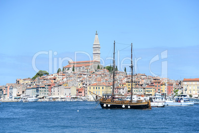 Hafen von Rovinj, Kroatien