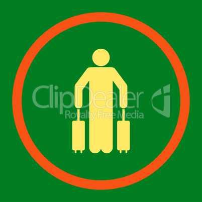 Passenger baggage icon