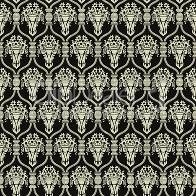 Damask Seamless Pattern