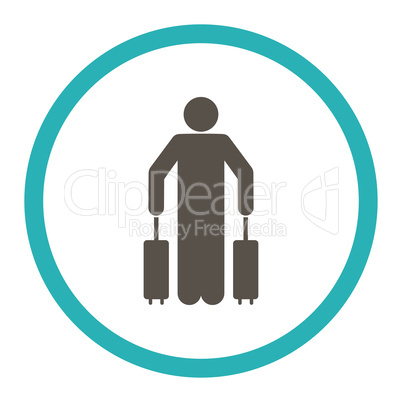 Passenger baggage icon