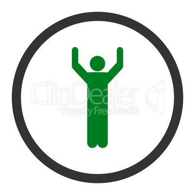 Hands up icon