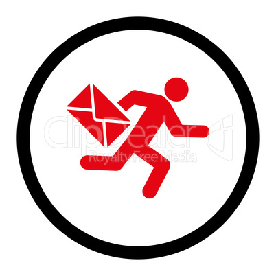 Mail courier icon