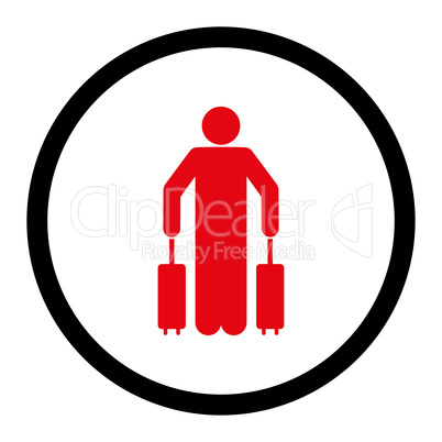 Passenger baggage icon