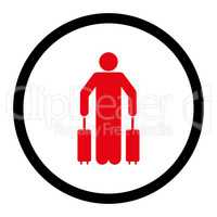 Passenger baggage icon