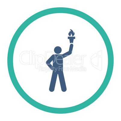 Freedom torch icon