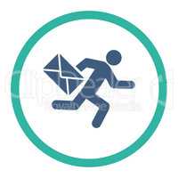 Mail courier icon