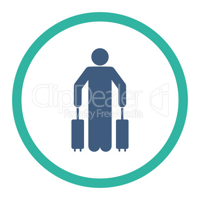 Passenger baggage icon