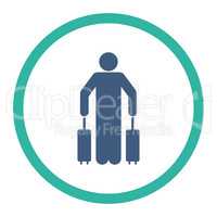 Passenger baggage icon