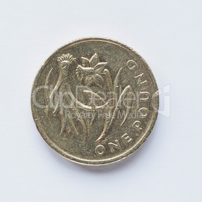 UK 1 Pound coin