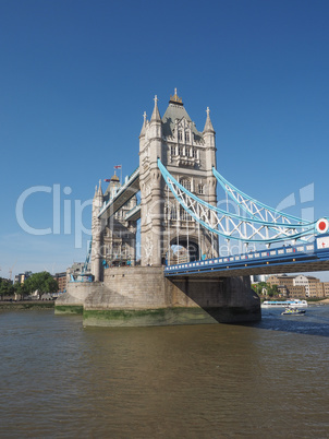 Tower Bridge in London