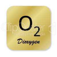 Dioxygen symbol