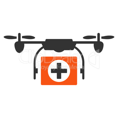 Medical Drone Icon