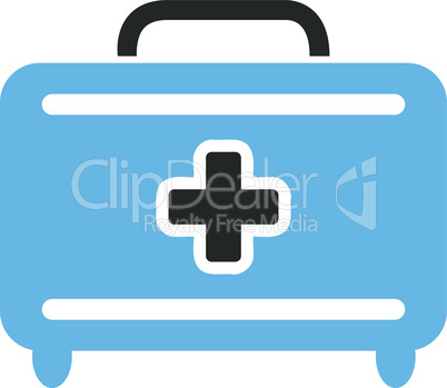 Bicolor Blue-Gray--medical baggage.eps