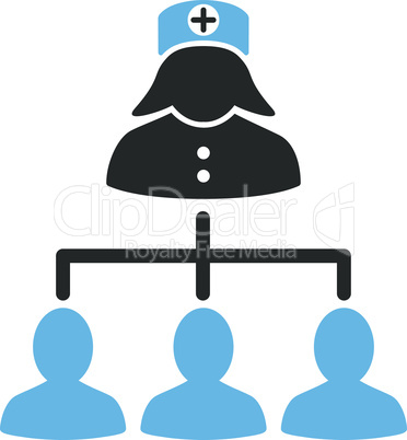 Bicolor Blue-Gray--nurse patients.eps