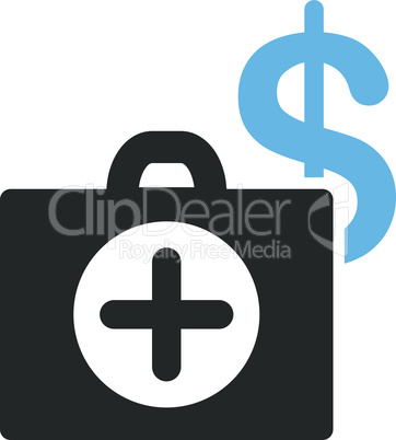 Bicolor Blue-Gray--payment healthcare.eps