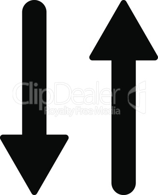 Black--arrows exchange vertical.eps