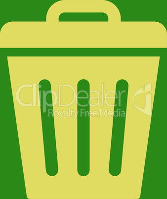 bg-Green Yellow--trash can.eps