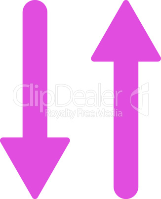 Pink--arrows exchange vertical.eps
