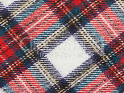 Tartan fabric background