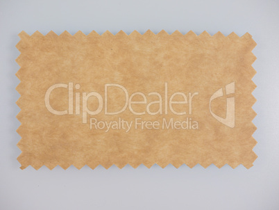 Brown paper sample