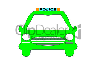 Police car icon