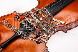 Golden Bracelets And Violin