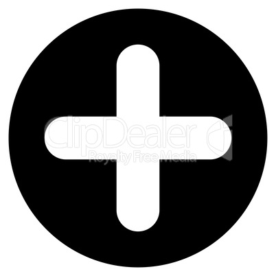 Create flat black color icon