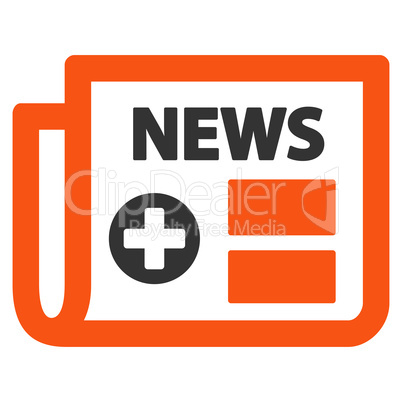 Medical Newspaper Icon