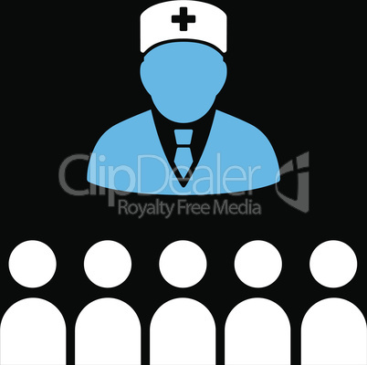bg-Black Bicolor Blue-White--medical class.eps