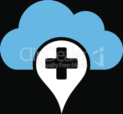 bg-Black Bicolor Blue-White--medical cloud.eps